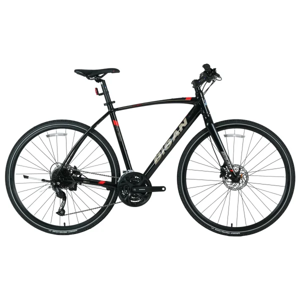 Bisan Trx 8600 Deore HD 30 Vites 28 Jant Erkek Şehir Bisikleti - Görsel 2