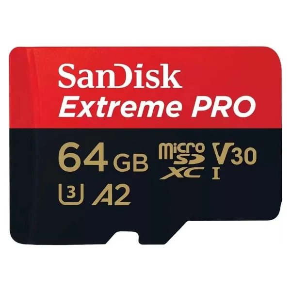 Sandisk Extreme Pro Sdsqxcu-064g-Gn6ma Class 10 Uhs-I U3 A2 V30 64 GB Micro Sd Kart - Görsel 2