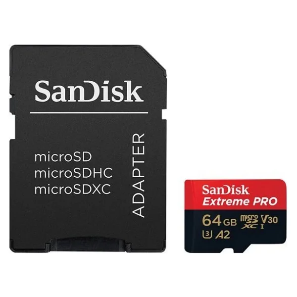 Sandisk Extreme Pro Sdsqxcu-064g-Gn6ma Class 10 Uhs-I U3 A2 V30 64 GB Micro Sd Kart - Görsel 3