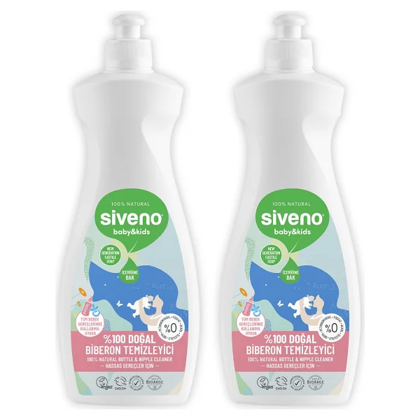 Siveno Baby Doğal Emzik Ve Biberon Temizleyici 500 Ml 2 Adet - Görsel 7