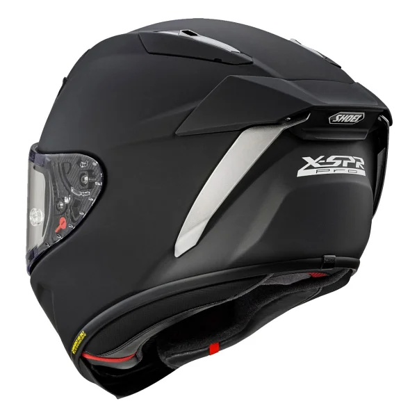 Shoei X-Spirit Pro Mat Siyah Full Face Motor Kaskı - Görsel 4