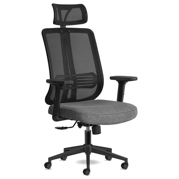 Calitte Spark Gri Krom Başlıklı Yönetici Çalışma Koltuğu - Görsel 10