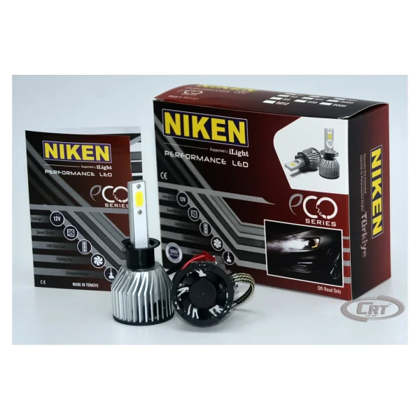 Niken H1 LED Xenon Far Ampulü Seti Eco 9000lm - Görsel 5
