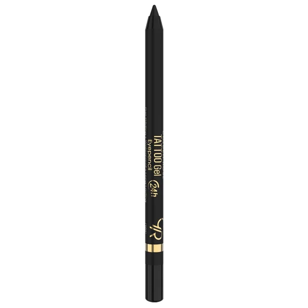 Golden Rose Tattoo Gel Waterproof 101 Noir Göz Kalemi - Görsel 2