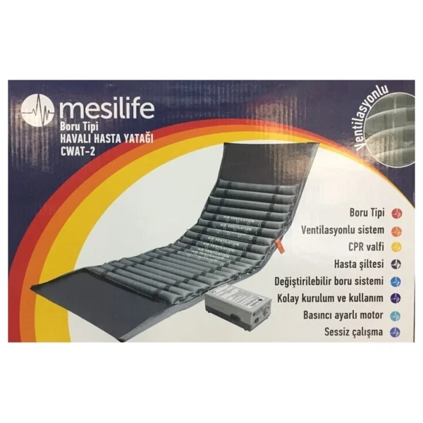 Mesitaş Mesilife Boru Tipi Ventilasyonlu Havalı Yatak Sistemi - 110 x 200 x 15 cm - Görsel 2