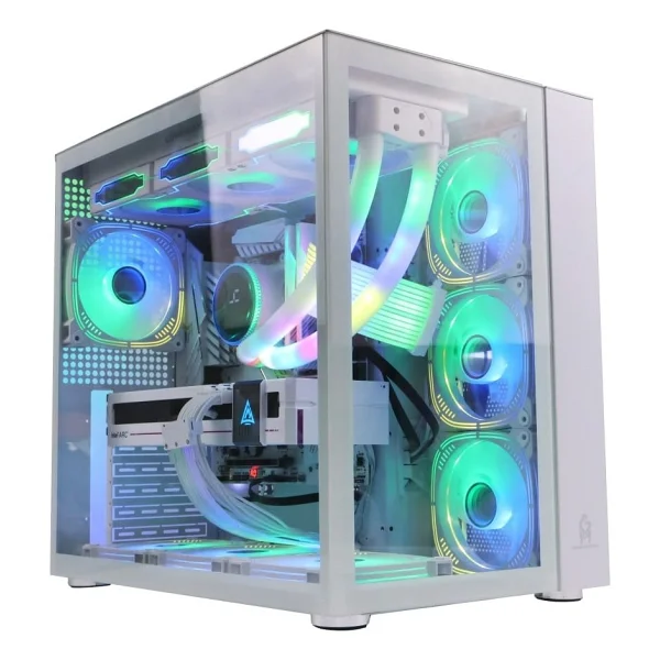 Gamemaster F-7 Beyaz 7x RGB Fanlı Bilgisayar Kasası V2 - Görsel 10