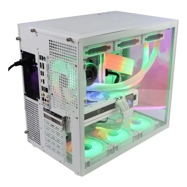 Gamemaster F-7 Beyaz 7x RGB Fanlı Bilgisayar Kasası V2 - Görsel 4