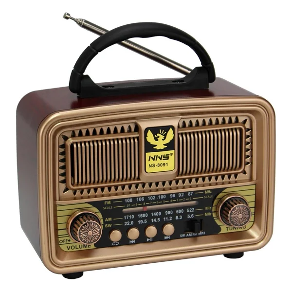 Nns Ns-8091bt Nostaljik Radyo - Görsel 2