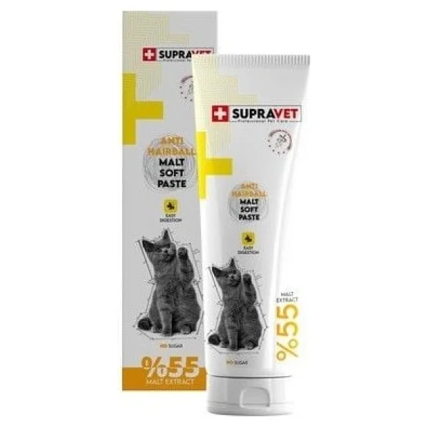 Supravet Anti Hairball 30 Gr Malt Kedi Macunu - Görsel 3