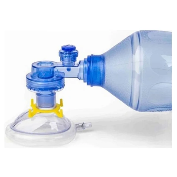 Medikalcim Pvc Suni Solunum Ambu Seti (Yetişkin - Siyah - 100 Cm - Görsel 2