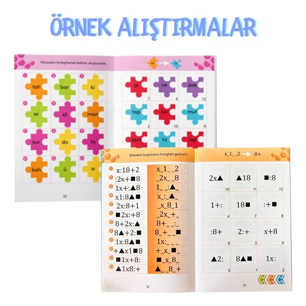 Bee Smart Görsel Ve İşitsel Dikkat Seti 7-8 Yaş - Görsel 3