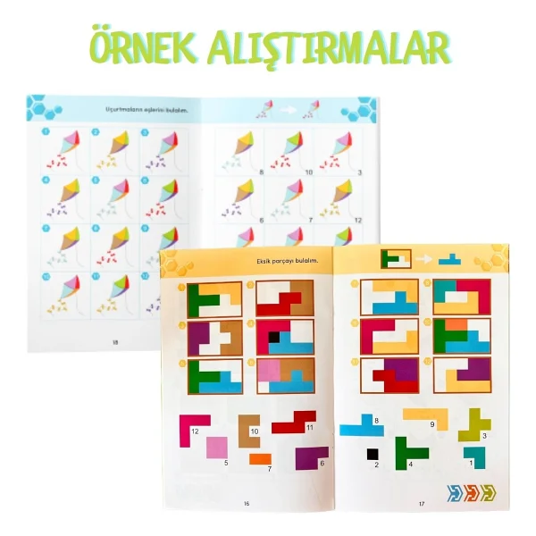 Bee Smart Görsel Ve İşitsel Dikkat Seti 5-6 Yaş - Görsel 3