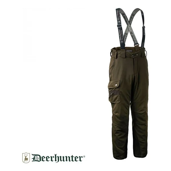 Deerhunter Muflon Deer-Tex 376 Yeşil Kayak Pantolonu 48 - Görsel 8
