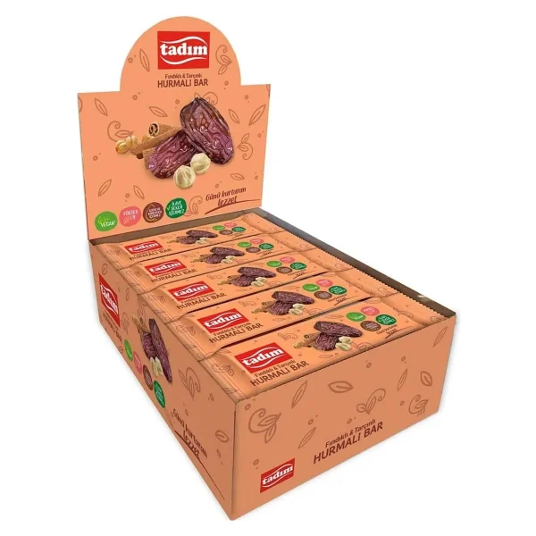Tadım Hurmalı Bar Fındık&Tarçınlı 40 Gr X 20 Adet - Görsel 3