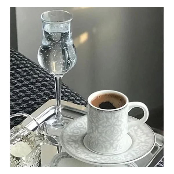 Abant Kare Paslanmaz Çelik 21x21cm Kare Kahve, Söz, Nişan, Servis Sunum Tepsisi - 1 Adet - Görsel 2