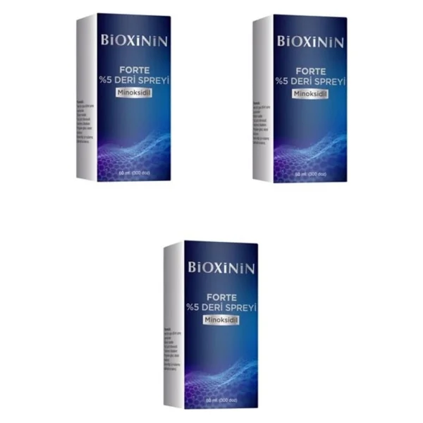 Bioxini N Forte 5 Deri Spreyi 60 Ml 3 Adet Yeni Ambalaj - Görsel 3