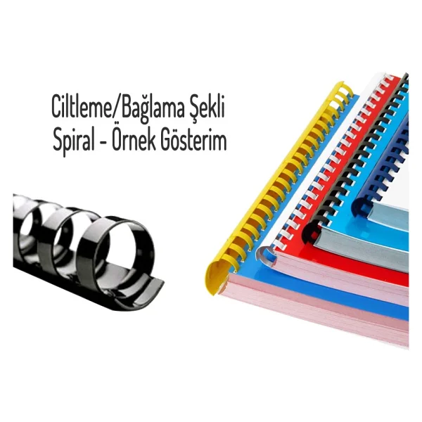 Mühlen P20a Plastik Spiral Delme Ve Ciltleme Makinesi Çift Taraflı Kol Sistemi - Görsel 4