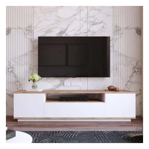 Robin Home Loft TV Ünitesi Televizyon Sehpası - Görsel 7
