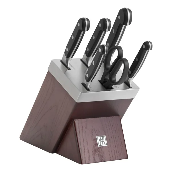 Zwilling Pro 384480070 7 Parça Kendinden Bilemeli Bloklu Bıçak Seti - Görsel 7