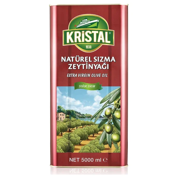 Kristal Dolgun Güçlü Natürel Sızma Zeytinyağı 5 Lt - Görsel 4