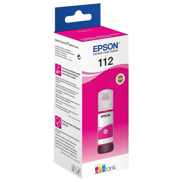 Epson 112 Kırmızı Mürekkep - Görsel 3