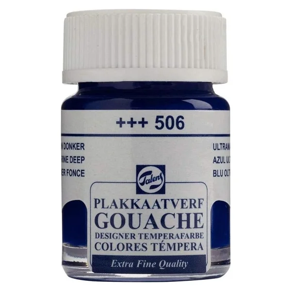 Talens 16 Ml Guaj Boya 512 Cobalt Blue - Görsel 7