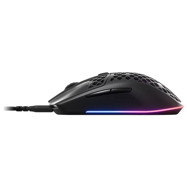 Steelseries Aerox 3 Onyx RGB Optik Kablolu Oyuncu Mouse - Görsel 4
