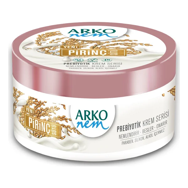 Arko Nem Prebiyotik Krem Serisi Pirinç Sütü 250 ml El ve Vücut Kremi - Görsel 7