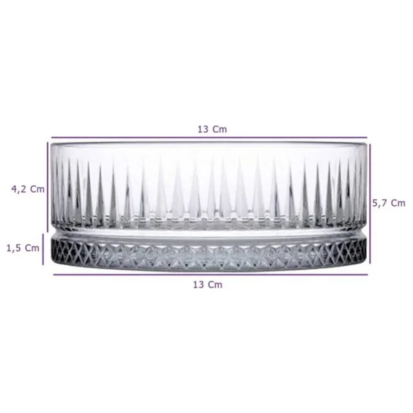 Paşabahçe Elysia 530042 510 Cc 2'li Kase - Görsel 3