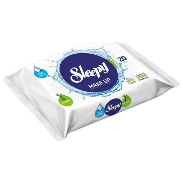 Sleepy Make Up 20'li 3 Adet Makyaj Temizleme Mendili - Görsel 2