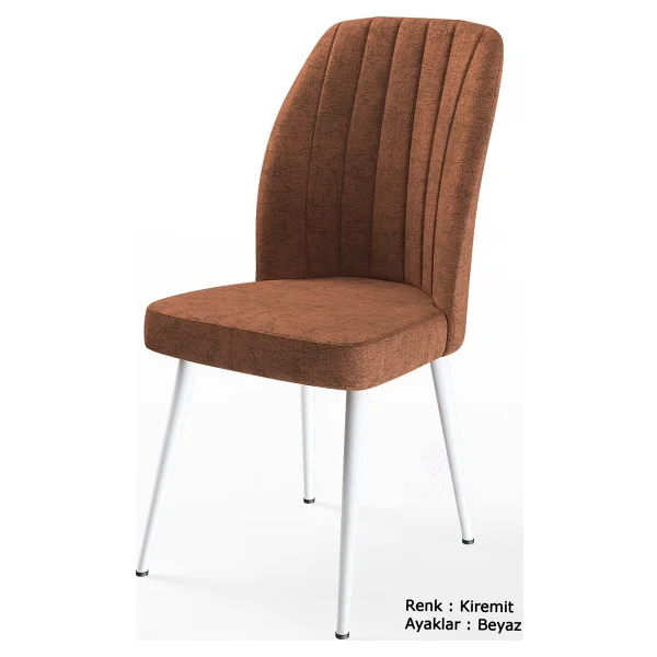 Canisa Concept Platinum Serisi Geniş Oturum Alanlı 1.sınıf - 4 Adet Sandalye Ayaklar Beyaz - Lacivert - Görsel 7
