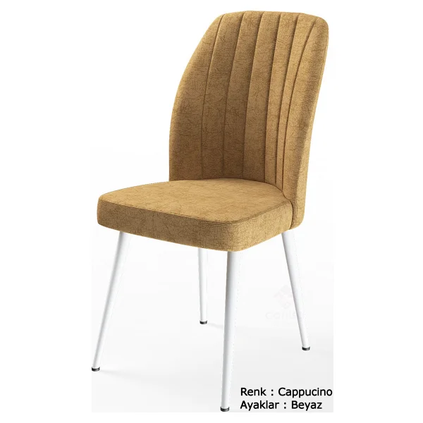 Canisa Concept Platinum Serisi Geniş Oturum Alanlı 1.sınıf - 4 Adet Sandalye Ayaklar Beyaz - Lacivert - Görsel 9