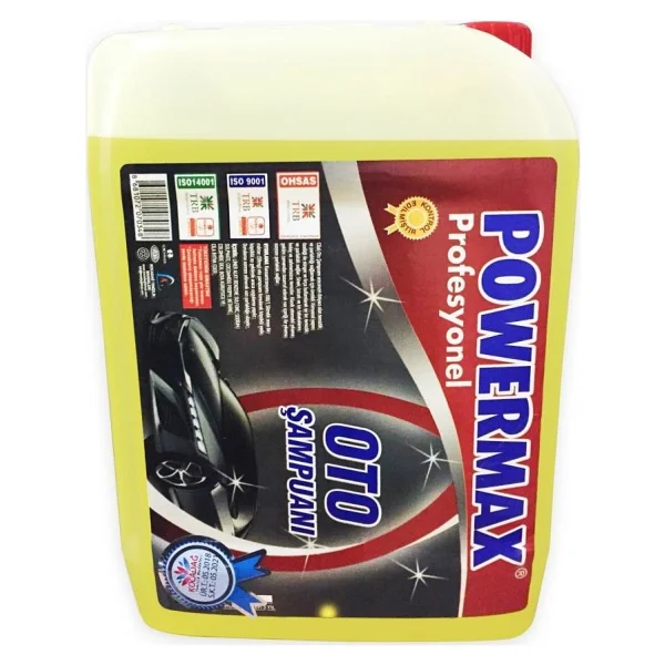Powermax 5 Kg Profesyonel Cilalı Oto Şampuan - Görsel 3