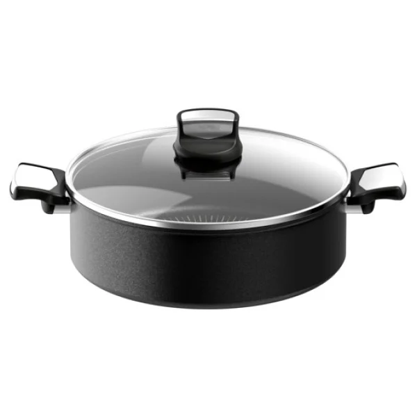 Tefal Titanyum 6X Unlimited One İndüksiyon Tabanlı 28 cm Kısa Tencere