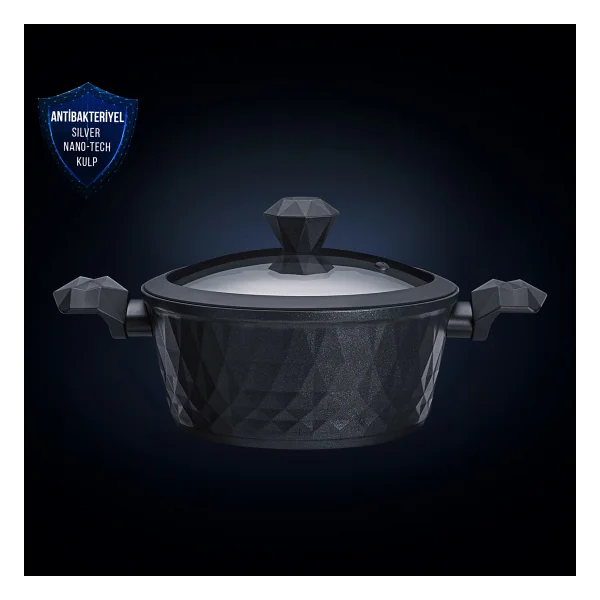 Karaca Biodiamond Antibakteriyel Kulp 24 Cm Tencere - Görsel 7