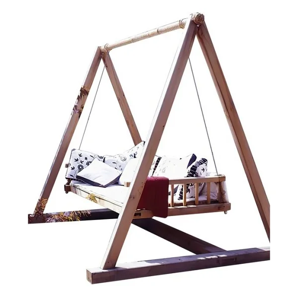 Woodd Art Cartle Ahşap Salıncak - Görsel 4