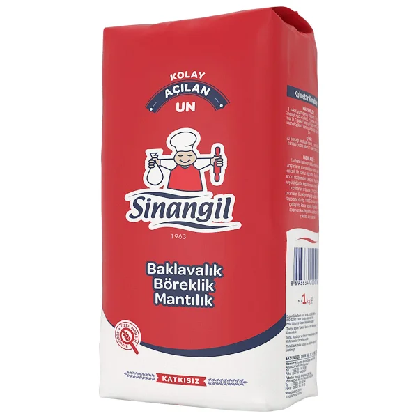 Sinangil 2 Kg Baklavalık Böreklik Mantılık Açılan Un - Görsel 2