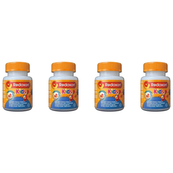 Redoxon Kids Çiğneme 60 Tablet 4'lü - Görsel 2