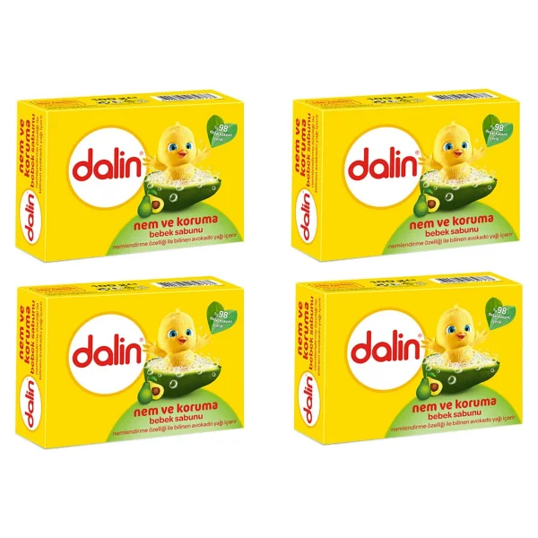 Dalin Nem Ve Koruma Bebek Sabunu 100 Gr 4 Adet - Görsel 2