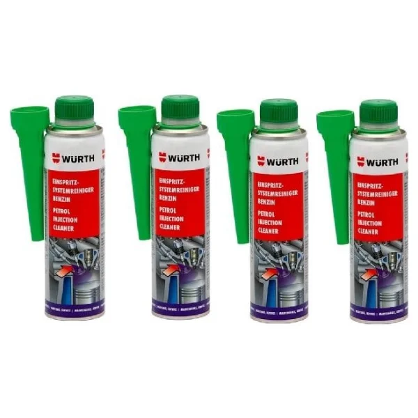 Würth 4'lü Benzinli Enjektör Temizleyici Yakıt Katkısı - Görsel 2