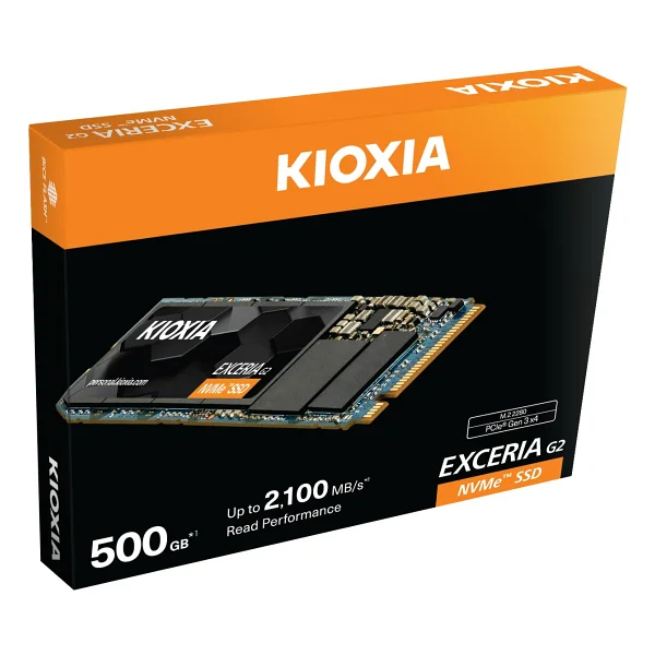Kioxia Exceria G2 Lrc20z500gg8 Pcı-Express 3.0 500 GB M.2 SSD - Görsel 8