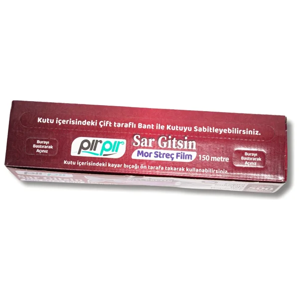 Pırpır Sar Gitsin 150 Metre Mor Streç - Görsel 3