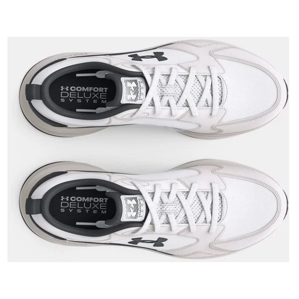 Under Armour Charged Edge 3026727-100 Beyaz-Siyah Erkek Spor Ayakkabı - Görsel 3