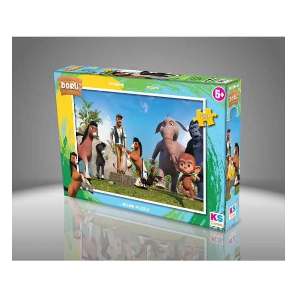 Ks Games Trt Doru 100 Parça Çocuk Puzzle Doru714 - Görsel 2