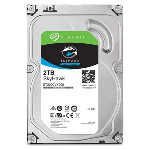 Seagate Skyhawk St2000vx008 Sata 3.0 5900 Rpm 3.5" 2 TB Harddisk - Görsel 2