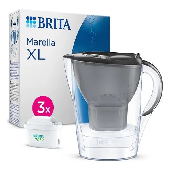 Brita Marella XL Grafit 3.5 Lt 3 Filtreli Su Arıtma Sürahisi - Görsel 10