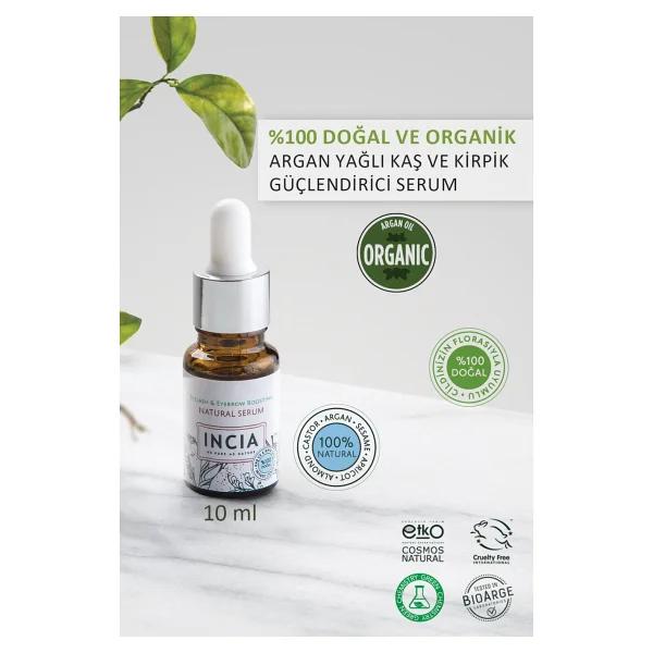 Incia Kaş Ve Kirpik Güçlendirici Serum 10 Ml - Görsel 2