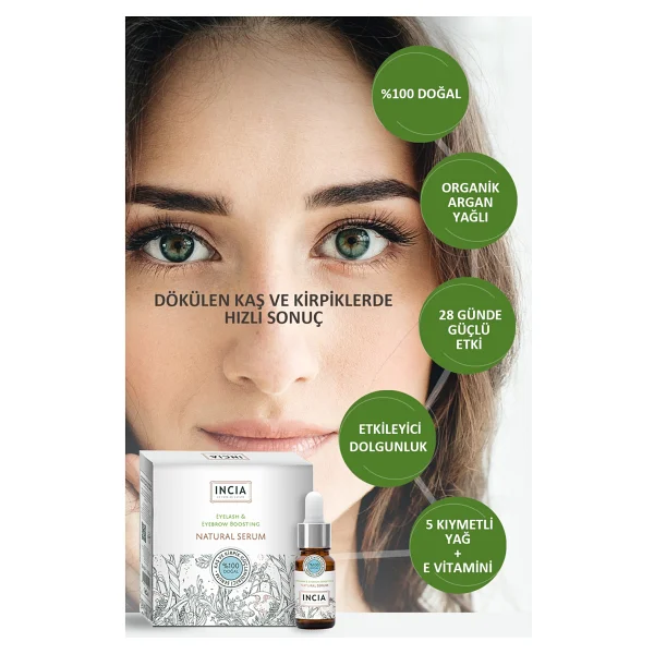 Incia Kaş Ve Kirpik Güçlendirici Serum 10 Ml - Görsel 5