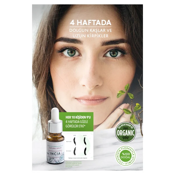 Incia Kaş Ve Kirpik Güçlendirici Serum 10 Ml - Görsel 6