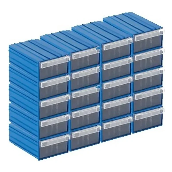 Sembol Plastik Sembol 105 Plastik Çekmeceli Kutu 110X170X65MM (20 Adet) - Görsel 6